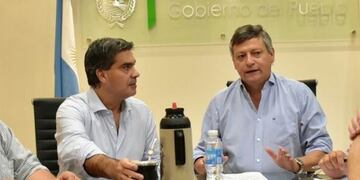 Jorge Capitanich y Domingo Peppo