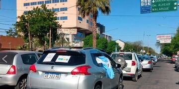 Banderazo en San Rafael\u002E