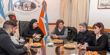 El periodista en Tierra del Fuego