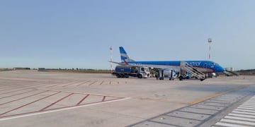 El aeropuerto de Rosario estrenó nueva plataforma\u002E (Twitter)