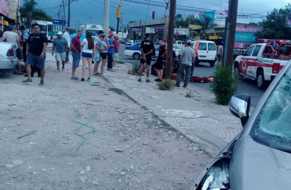 Carlos Paz: joven en grave estado tras ser atropellada en Av. Cárcano