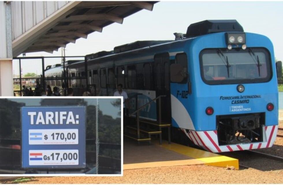 Aún funcionan servicios ferroviario y de ómnibus entre Posadas y Encarnación