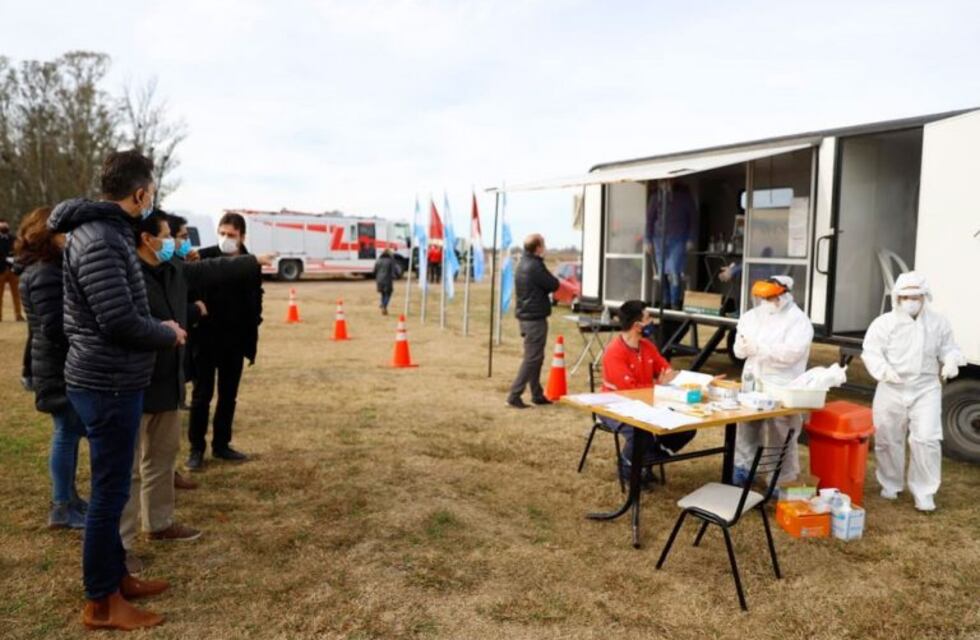 Autoridades provinciales supervisaron los controles sanitarios de ruta al sur de Córdoba