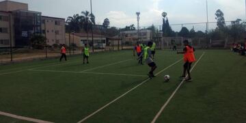 Habilitan el fútbol 5 en Perico, Jujuy