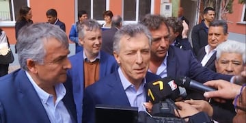 El presidente Macri en diálogo con los periodistas de Jujuy