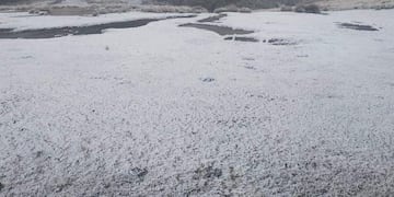 Volvería a nevar este miércoles en las Altas Cumbreds\u002E (Foto: Facebook / Traslasierra Noticias)\u002E