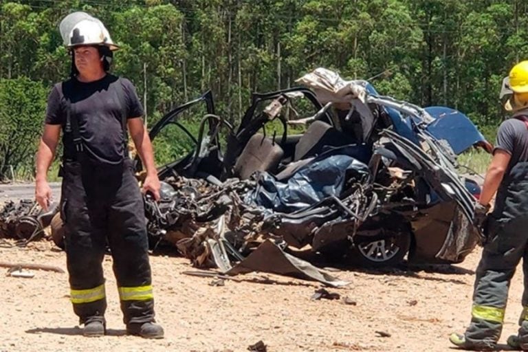 Accidente fatal en Federación Entre Ríos. Foto: El Entre Ríos