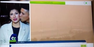 acoso a una periodista