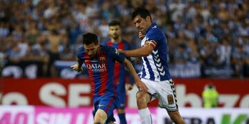 Football Soccer - FC Barcelona v Deportivo Alaves - Spanish King's Cup Final - Vicente Calderon Stadium, Madrid, Spain - 27/5/17 Barcelonau2019s Lionel Messi in actionReuters / Sergio Perez