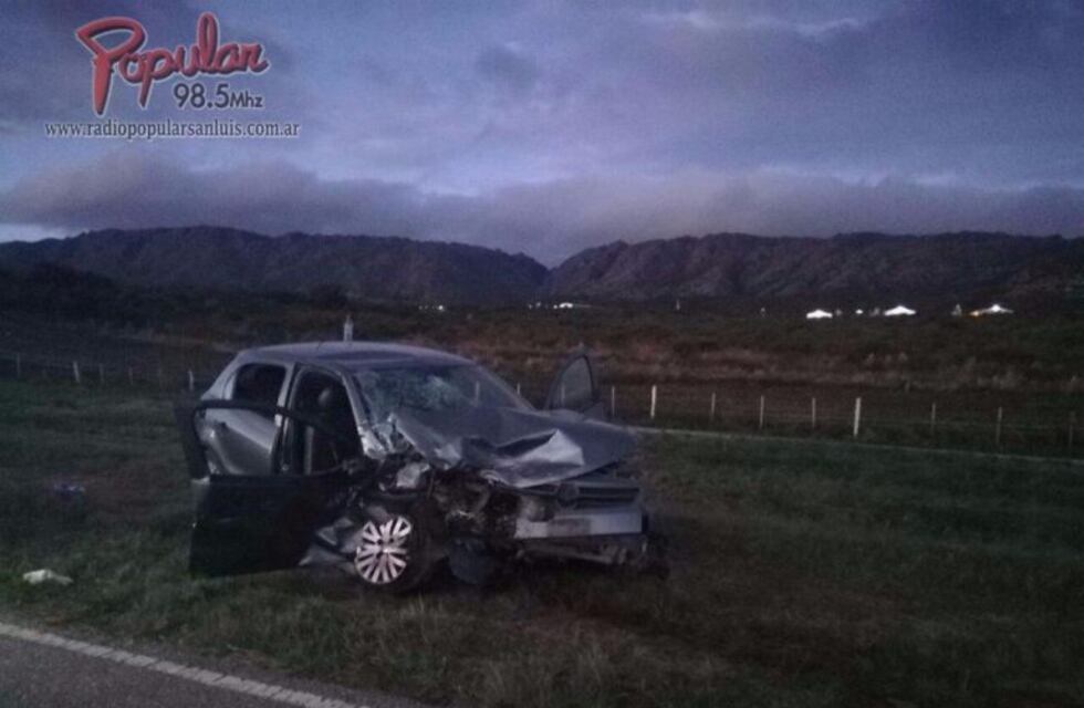 Tragedia en San Luis: una madre y su bebé perdieron la vida en un accidente