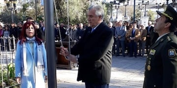 El gobernador Morales en el acto recordatorio del Éxodo jujeño