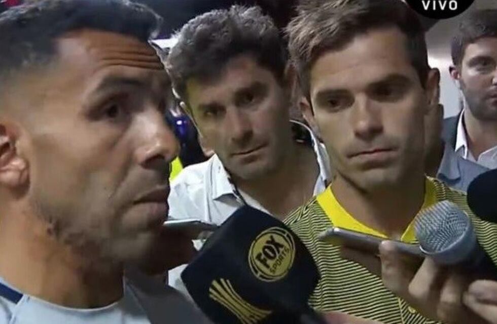 "Nos están obligando a jugar el partido", dijo Tévez