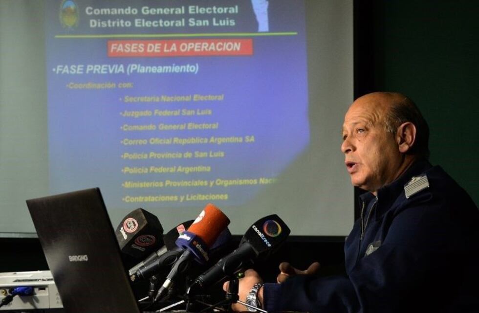 Más de 2 mil efectivos custodiarán las PASO en San Luis