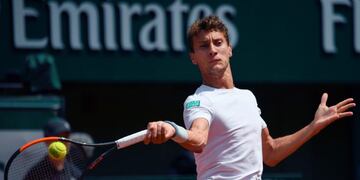 El tenista cayó ante uno de los favoritos del Challenger de Lisboa\u002E (AFP)