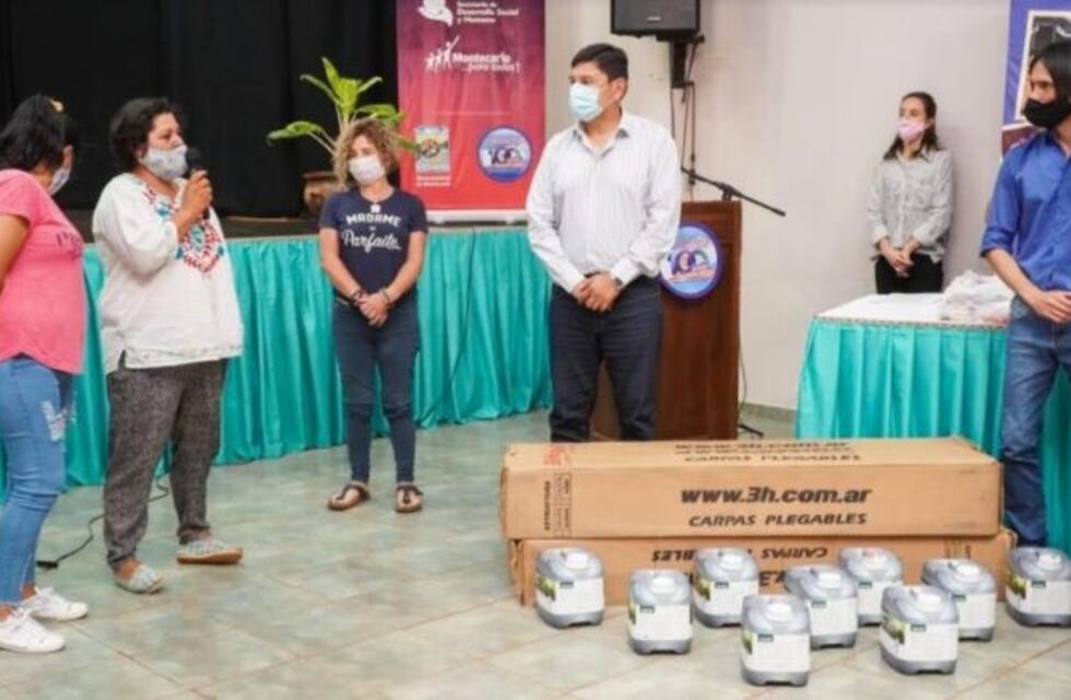 Productores de Montecarlo recibieron insumos por parte del IFAI y Agricultura Familiar