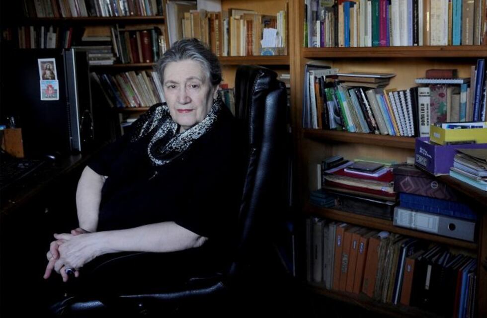 Cristina Bajo de visita por Saldán