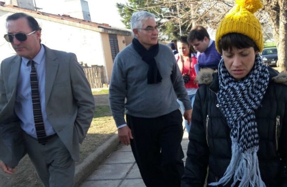 El fiscal inspecciona el lugar donde murió Luna Viera