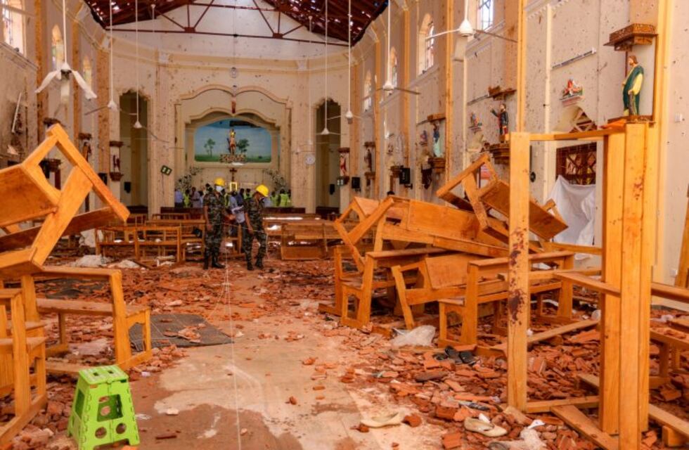 Sri Lanka: 290 muertos en ataques terroristas