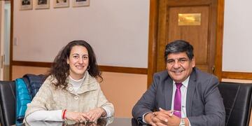 Juan Carlos Arcando y Gabriela Romero