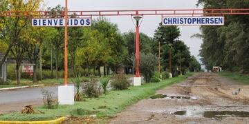 Comuna de Christophersen de la provincia de Santa Fe\u002E (regionlitoral)