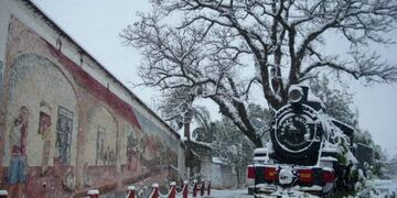 Gran nevada en Salta en julio del 2010 (Facebook Dirección de Turismo y Cultura de Campo Quijano)