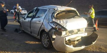 Accidente en ruta E55