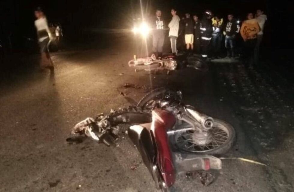 Tragedia: una beba de un año murió en un accidente de motos