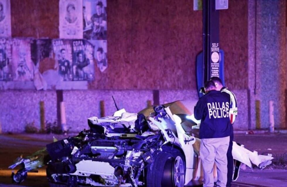 Choque y vuelco: el video del tremendo accidente que sufrió Errol Spence