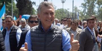 El presidente Macri en su visita a Misiones\u002E