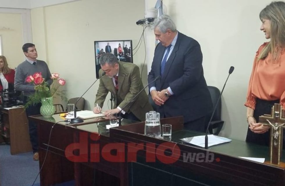 Sebastián Argibay asumió como juez Federal subrogante en Jujuy
