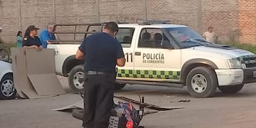 El joven murió en el acto cuando impactó de frente contra un camión\u002E