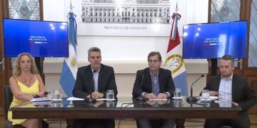 El secretario de Turismo de Santa Fe, Alejandro Grandinetti, detalló que la Provincia tiene 31 puestos de control de transporte\u002E (@gobsantafe)