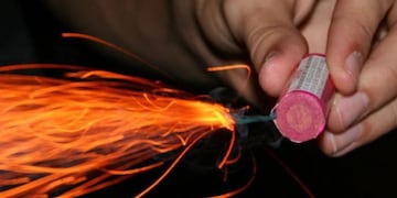 Heridos por pirotecnia