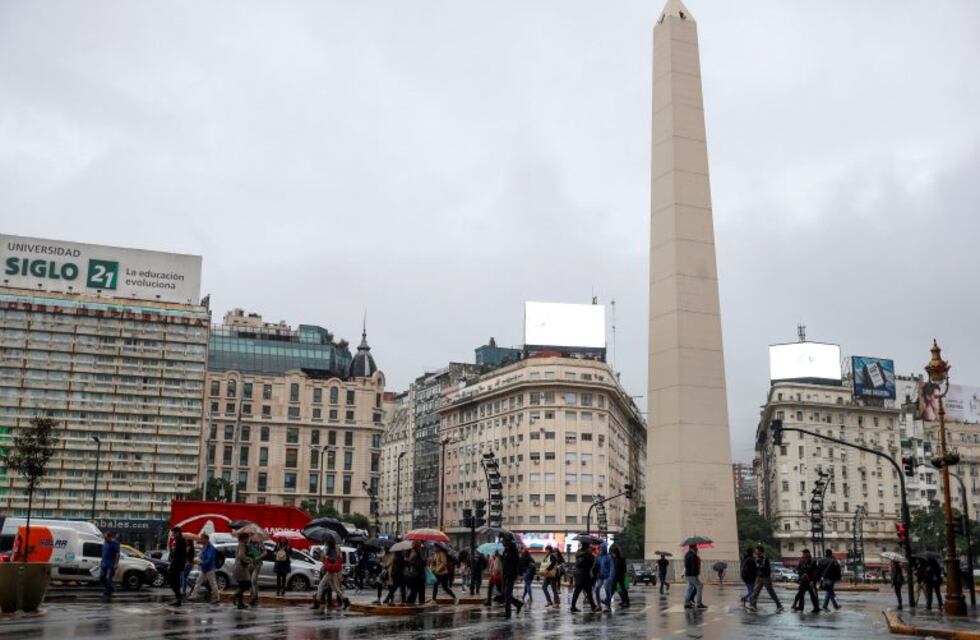 Se esperan para el miércoles tormentas con ráfagas de hasta 70 km/h desde el fin de la madrugada