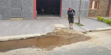 Un vecino no encuentra soluciones y tiene miedo de que le \