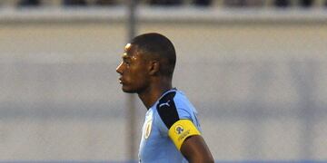 Uruguay football player Nicolás De La Cruz after missing a penalty kick during their South American Championship U-20 match against Venezuela in the Olimpico stadium of Ibarra, Ecuador on January 19, 2017\u002E / AFP PHOTO / JUAN CEVALLOS\r\n\r\n\r\n\r\n\r\n ecuador Nicolás De La Cruz futbol campeonato sudamericano Sub 20 futbolistas partido seleccion venezuela vs uruguay