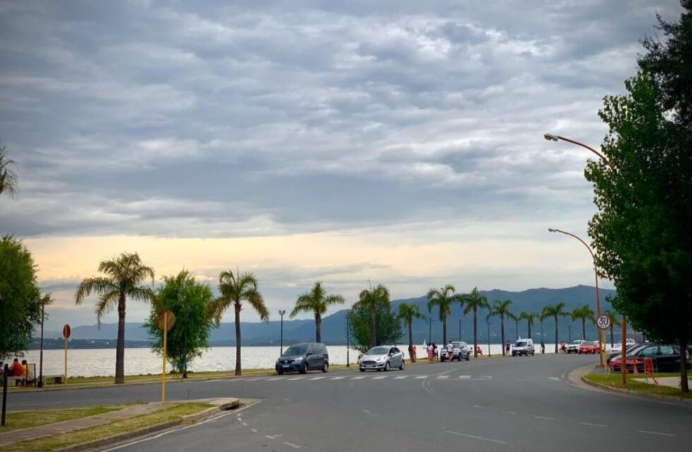 Domingo con posibilidad de lluvias y una máxima de 27° en Carlos Paz