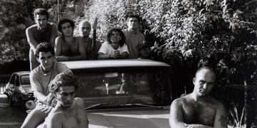 Los Fabulosos Cadillacs jovenes en los años noventa. (Archivo Clarín)