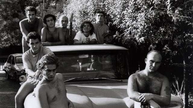 Los Fabulosos Cadillacs jovenes en los años noventa. (Archivo Clarín)