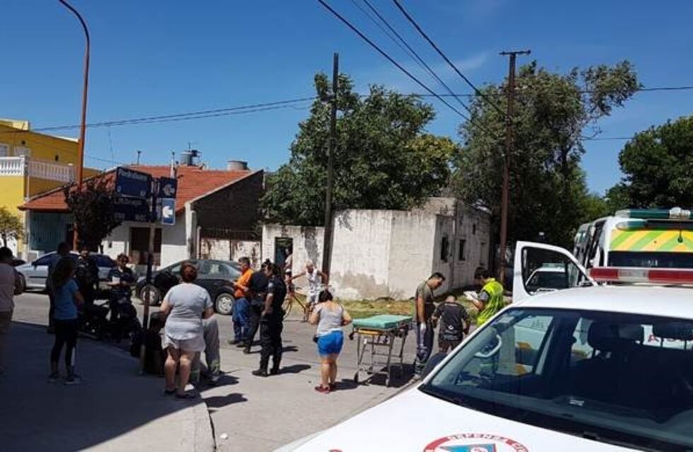 Dos adolescentes heridos tras un accidente de tránsito