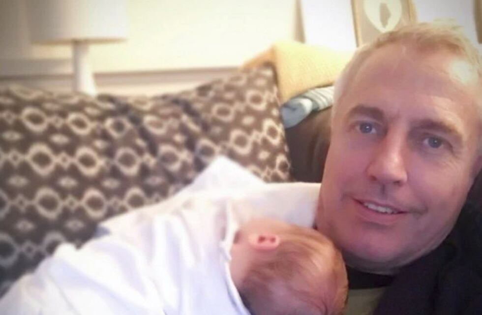 La tierna foto de Marley con su hijo