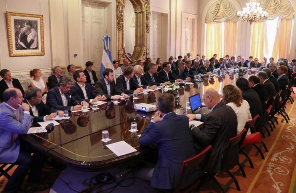 El gobernador de Corrientes participó de la Mesa Forestal en Casa Rosada