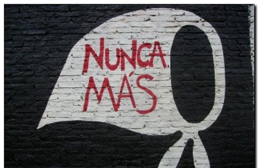 Acto por el día de la memoria en Mina Clavero