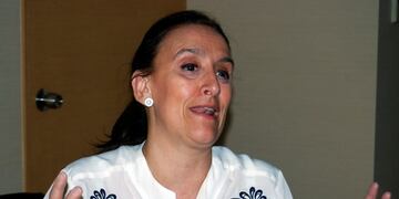 GRA291. TOKIO, 13/05/2016.- La vicepresidenta argentina, Gabriela Michetti, durante al entrevista concedida hoy a la Agencia Efe en Tokio en la que ha dicho que Argentina ve en pau00edses de Asia Oriental como Japu00f3n o Corea del Sur a socios estratu00e9gicos en materia de inversiones y de cara a generar un crecimiento basado en valores como