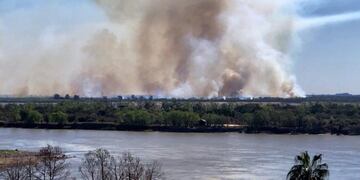 Incendios Paraná ciudad