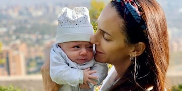 La rosarina disfruta a pleno de su vida como madre en el país trasandino\u002E (@aymarlucha)