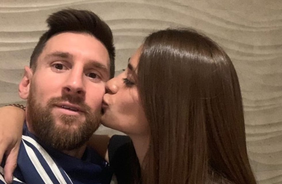 Messi recibió a Antonela Roccuzzo y a su familia para celebrar su cumple