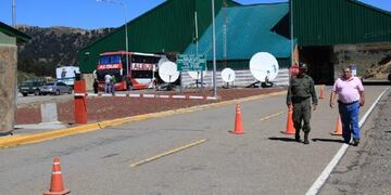 El paso internacional Pino Hachado en Neuquén