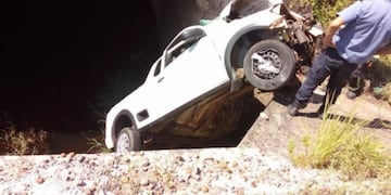 Alcantarilla de siete metros de profundidad\u002E