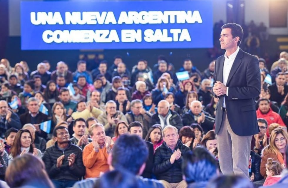 Urtubey durante el cierre de campaña: "No voy a descansar hasta llevar a Salta hasta el Gobierno Nacional"